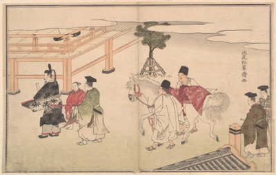 Hakuba no Sechie von Kitao Shigemasa