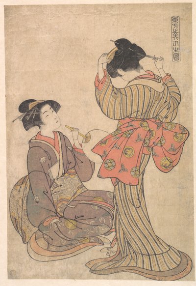 Bild der Schönheiten des Ostens von Kitao Shigemasa