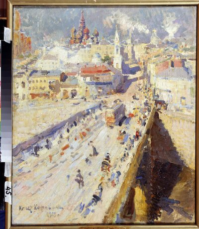 Das alte Moskau von Konstantin Alekseevich Korovin