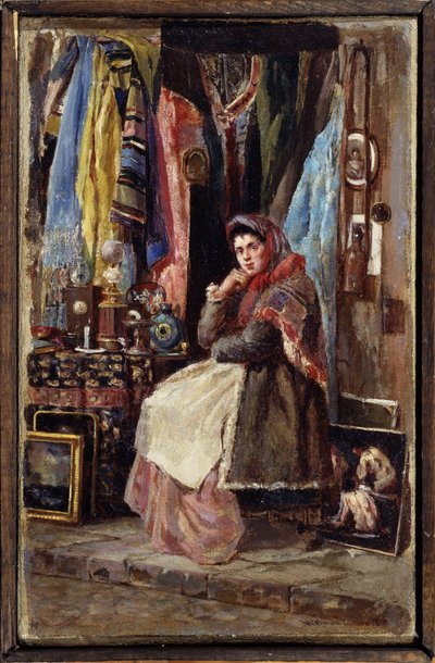Kuriositätenladen von Konstantin Egorovich Makovsky