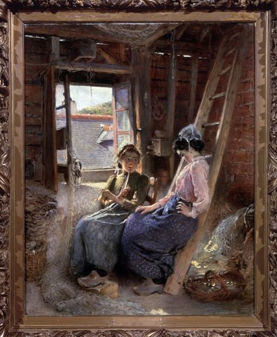 Zwei Bretoninnen von Konstantin Egorovich Makovsky