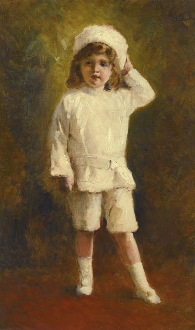 Porträt des Thronfolgers Zarewitsch Alexei Nikolajewitsch 1904-1918 von Konstantin Egorovich Makovsky