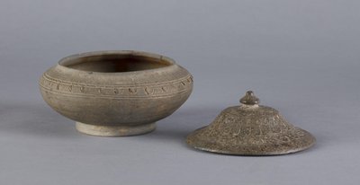 Dose mit Deckel, Silla-Dynastie von Korean School