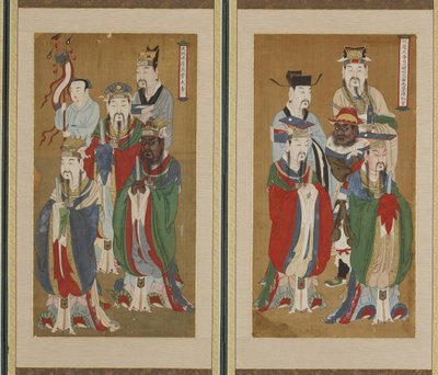 Prozessionsszene, Choson-Dynastie von Korean School