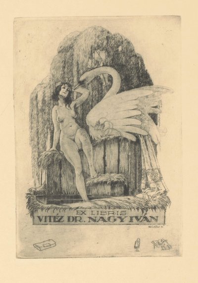 Ex Libris von Iván Nagy von Kornél Révész