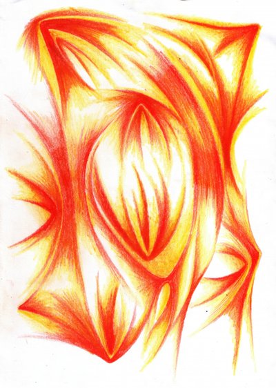 Dynamischer Flammenfluss von Kulik