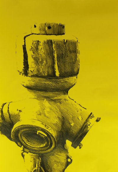 Ikonischer Gelber Hydrant von Kulik