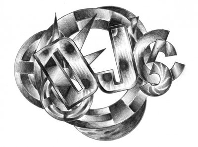 Elegante grafische Typografie von Kulik