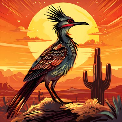Roadrunner heiße Sonne 2 von Kurt Heppke