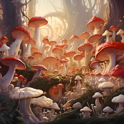 Viele viele Pilze von Kurt Heppke
