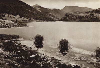 Italien: Lago di Scanno, Abruzzen von Kurt Hielscher