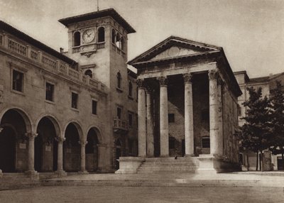 Italien: Polo, Tempio Augusteo von Kurt Hielscher