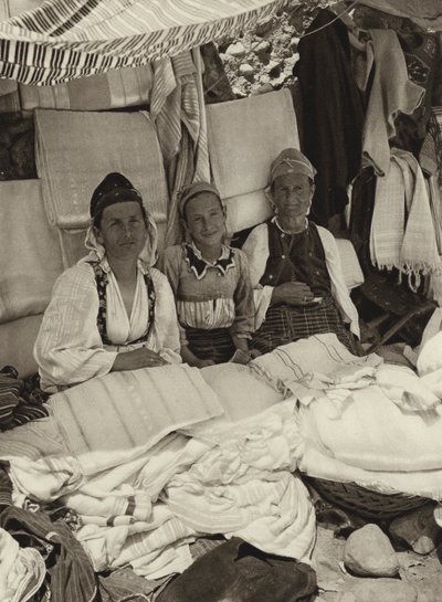 Jugoslawien: Markt in Prizren von Kurt Hielscher