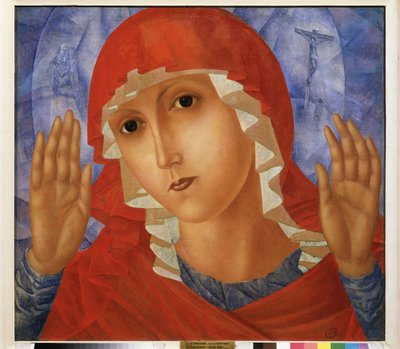Die Jungfrau des Mitgefühls von Kuzma Sergeevich Petrov Vodkin
