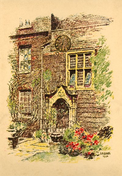 Staple Inn, London, 1924 von L. A. Hayes