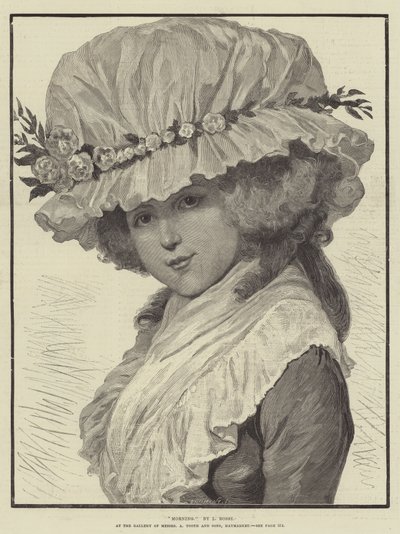 Morgen in der Galerie von Messers A Tooth and Sons, Haymarket von L. Rossi