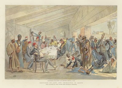 Registrierung der Fellaheen für den Militärdienst von Lady Butler
