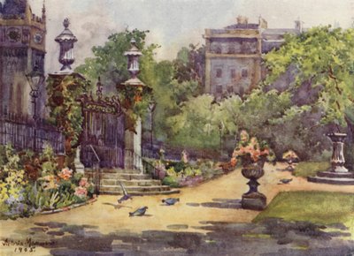 Der Innere Tempelgarten von Lady Victoria Marjorie Harriet Manners
