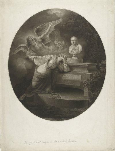 Gedenkblatt für Hendrik Hooft Daniëlsz. von Lambertus Antonius Claessens