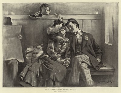 Die Hochzeitsreise, Dritte Klasse von Lance Calkin