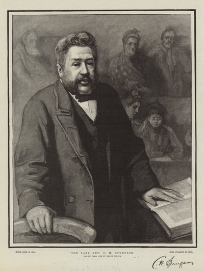 Der verstorbene Reverend C H Spurgeon von Lance Calkin