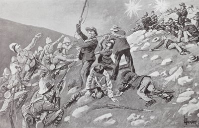Angriff der Inniskillings, Schlacht von Tugela Heights von Lance Thackeray