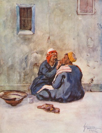 Menschen von Ägypten: Friseur, Hallaq von Lance Thackeray