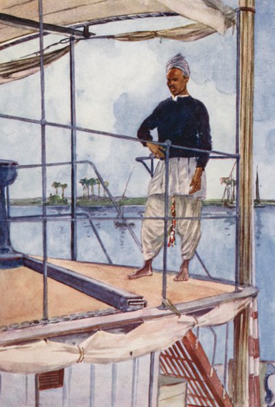 Menschen von Ägypten: Nilsegler, Bahari von Lance Thackeray