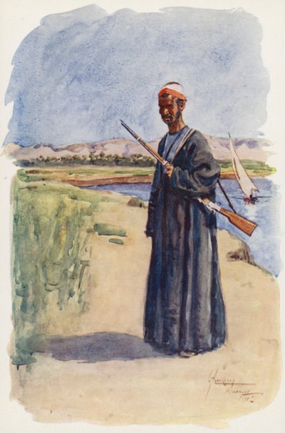 Menschen von Ägypten: Wachmann, Gaffir von Lance Thackeray