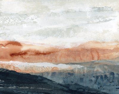 Erdiger Horizont Abstrakt von Lara Eckerman