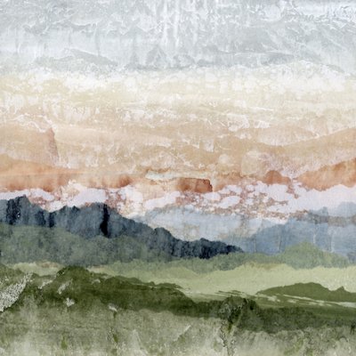 Geschichtete Bergserenität von Lara Eckerman