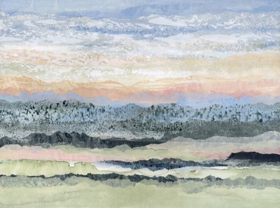 Serene geschichtete Landschaft von Lara Eckerman
