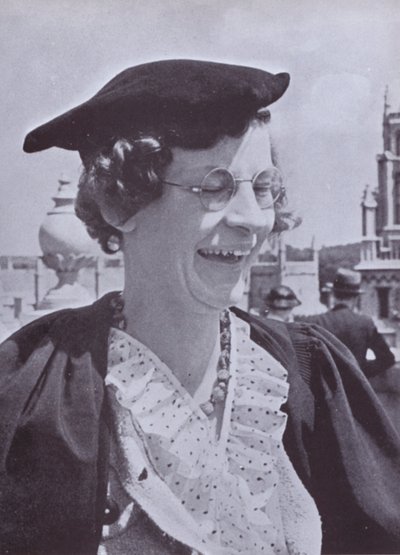 Weibliche Studentin in Oxford von Laszlo Moholy Nagy