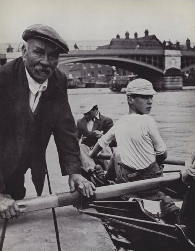Flöße, Eton, Froggie überwacht die Einschiffung von Laszlo Moholy Nagy