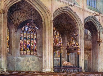 Bath Abbey, Grab von Bischof Montague von Laura Annie Happerfield