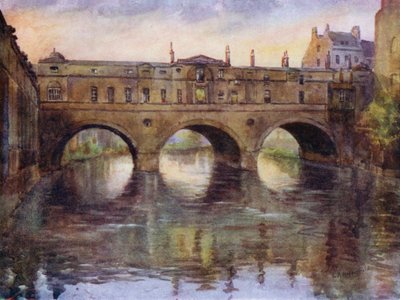 Pulteney-Brücke von Laura Annie Happerfield