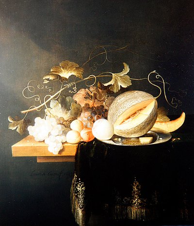 Ein Stillleben mit Früchten von Laurens Craen
