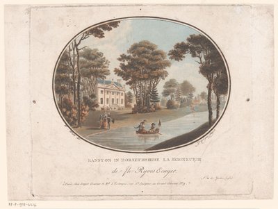 Ansicht von Ranston in Dorsetshire von Laurent Guyot