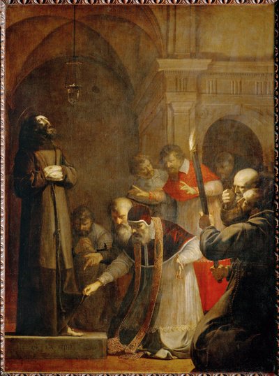 Papst Nikolaus V., 1449 von Laurent de La Hire or La Hyre