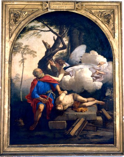 Abrahams Opfer von Laurent de la Hyre