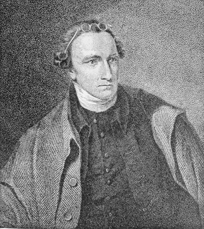 Porträt von Patrick Henry, graviert von William Satchwell Leney aus einem Druck im Analectic Magazine, Dezember 1817 von Lawrence Sully