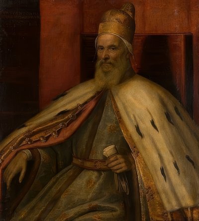 Bildnis des Dogen Marcantonio Memmo von Leandro Bassano