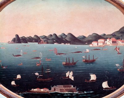Walfang in der Bucht von Guanabara in Brasilien Aquarell von Leandro Joaquim 18. Jahrhundert Rio de Janeiro, Nationales Historisches Museum von Leandro Joachim