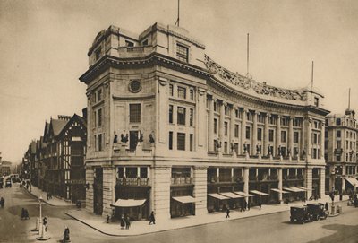 East India House, Libertys individualisierte Front auf der New Regent Street, ca. 1935 von Lemere