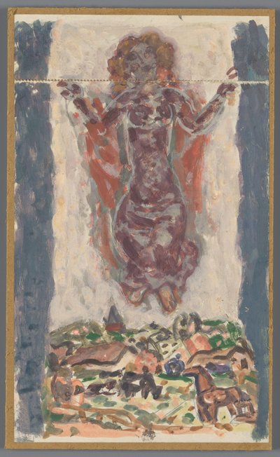Entwurf für den Einband von: Karl Baarslag, S.O.S., [1936-1937] von Leo Gestel