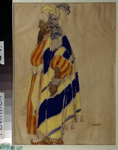 Kostümentwurf für das Ballett "Islamey" von Leon Bakst