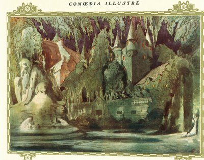 Szene aus Boris Godunov von Modest Petrovic Mussorgski von Leon Bakst
