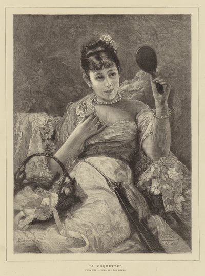 Eine Kokette von Leon Herbo