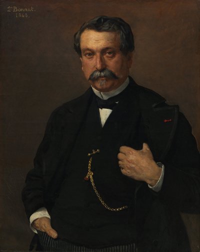 Porträt eines Mannes von Leon Joseph Florentin Bonnat