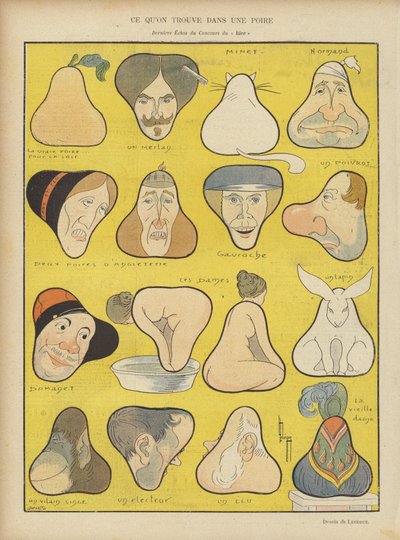 Illustration für Le Rire von Leon Lebegue